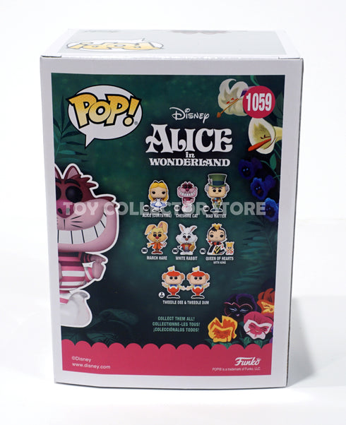 Funko Cheshire Cat Translucent 1059 Alice in Wonderland Vinyl Figure